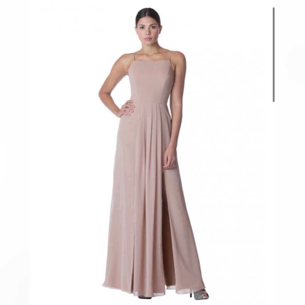 Bari Jay Bridesmaid dress style BC-1769 size 8 in beautiful Deco Blush